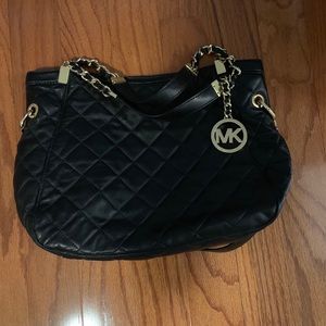 Michael Kors Black quilted Hand bag